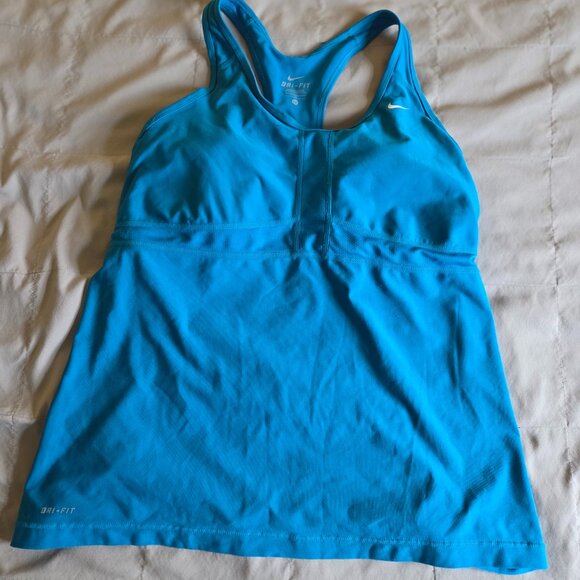 Nike Aqua Dri-Fit Exercise Tank Top Size 1X - Picture 1 of 7